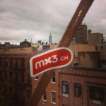 Mx3 "flag" over NYC
